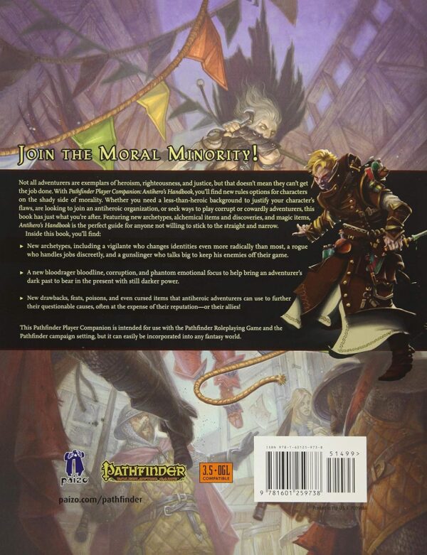 Pathfinder Player Companion: Antihero's Handbook - Image 3