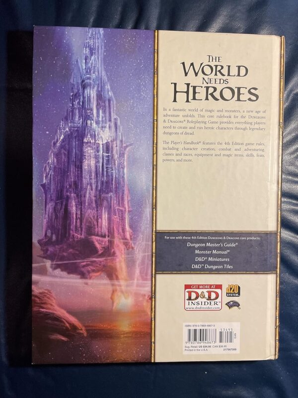 Dungeons & Dragons Player's Handbook: Arcane, Divine, and Martial Heroes (Roleplaying Game Core Rules) - Image 3