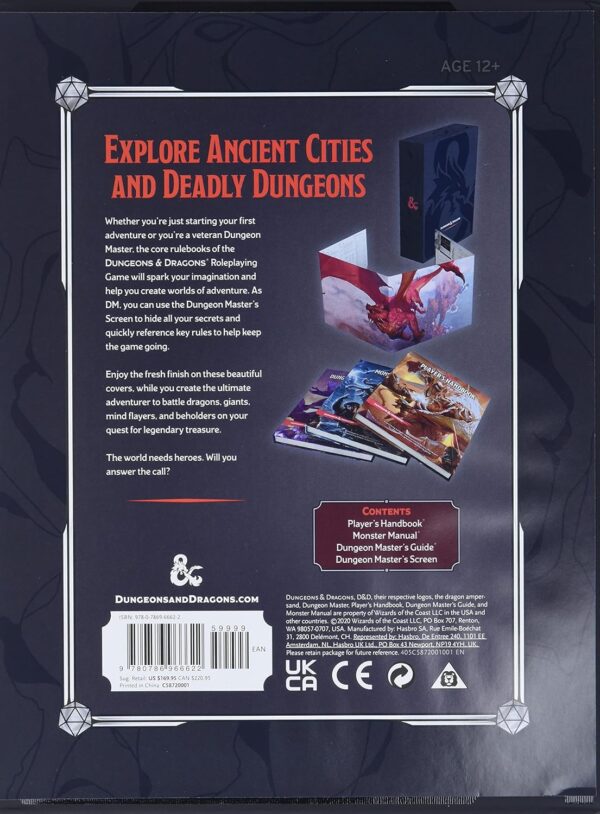 2014 D&D Core Rulebooks (Dungeons & Dragons Gift Set) - Image 3